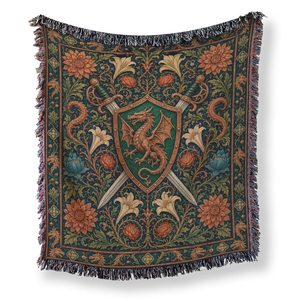 The Dragon Crest Blades Blanket