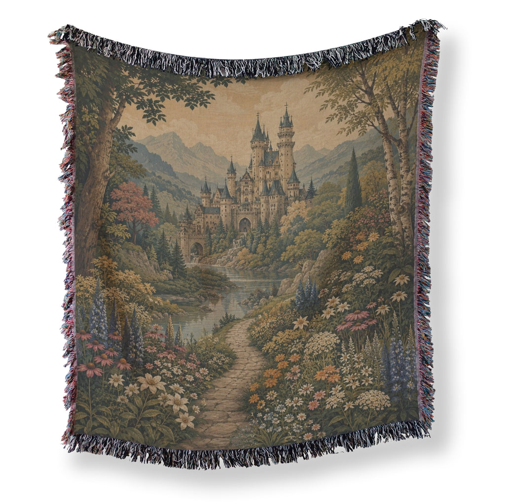 The Wildflower Castle Path Blanket