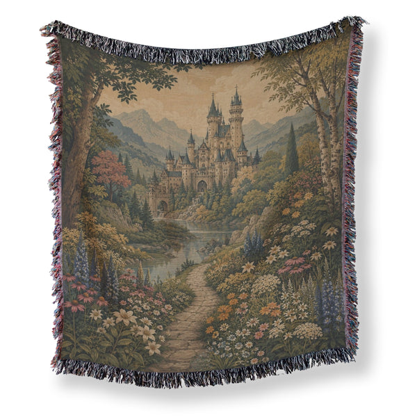 The Wildflower Castle Path Blanket