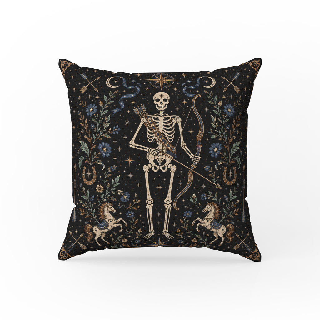 The Star Archer – Sagittarius Gothic Zodiac Pillow