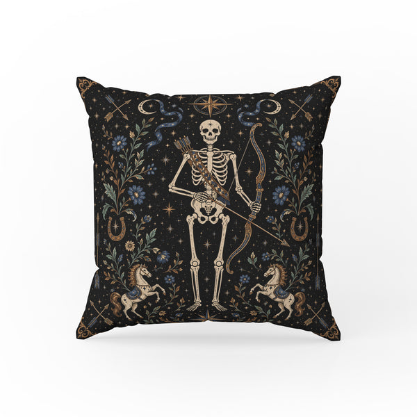 The Star Archer – Sagittarius Gothic Zodiac Pillow
