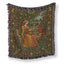The Pear Garden Monkey Court Blanket
