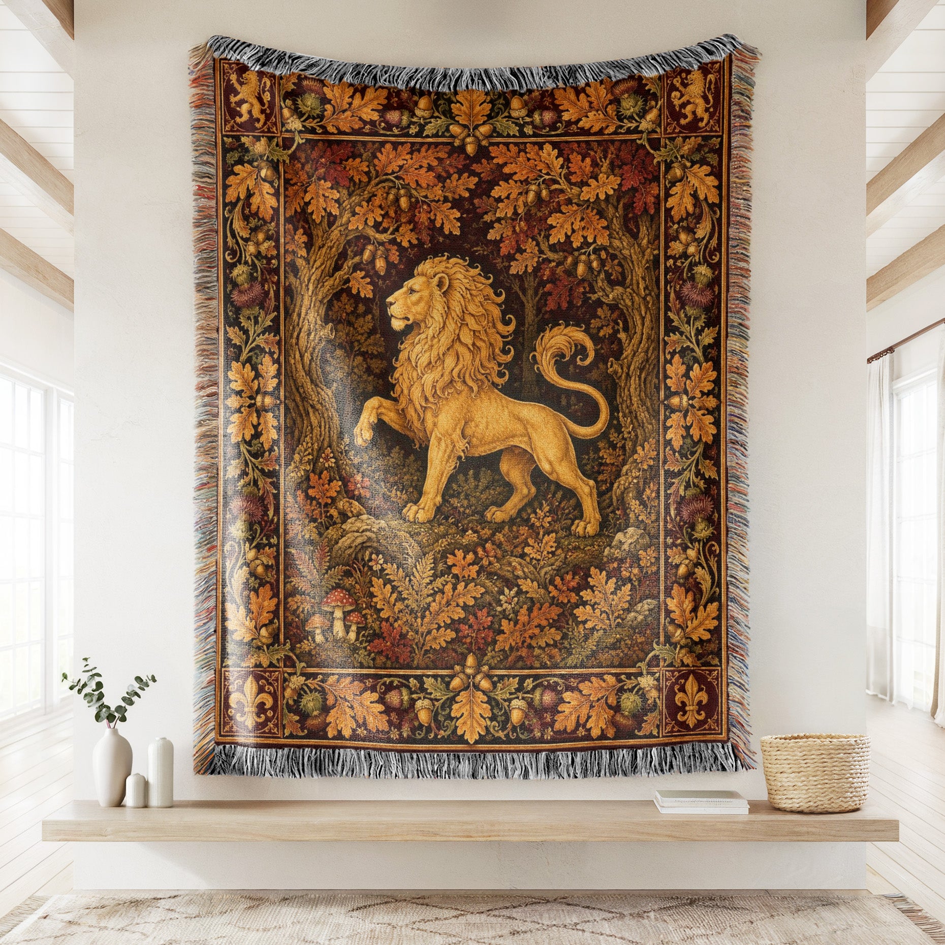 The Golden Lion of the Oakwood Blanket Secondary image