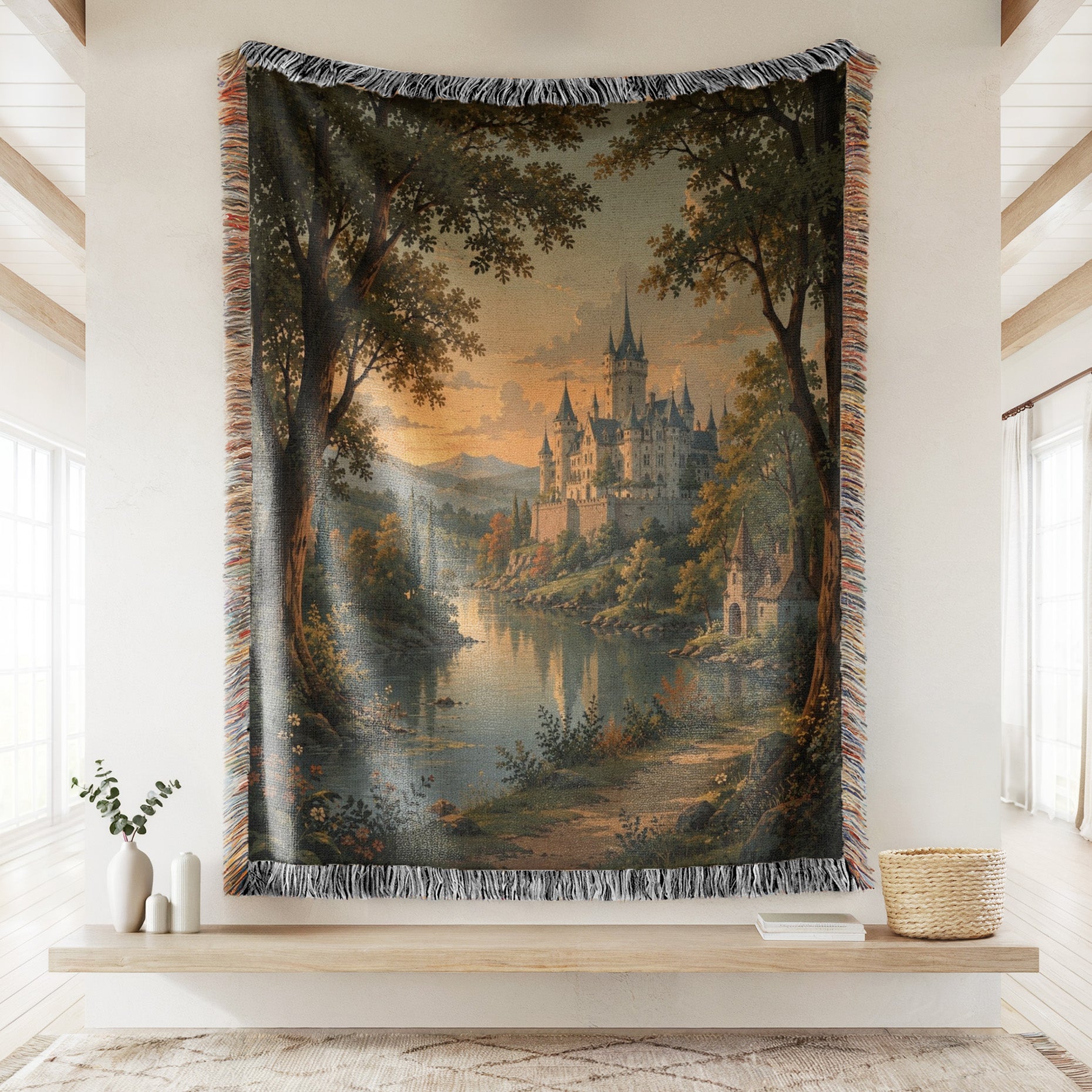 The Lakeside Castle Blanket Secondary image