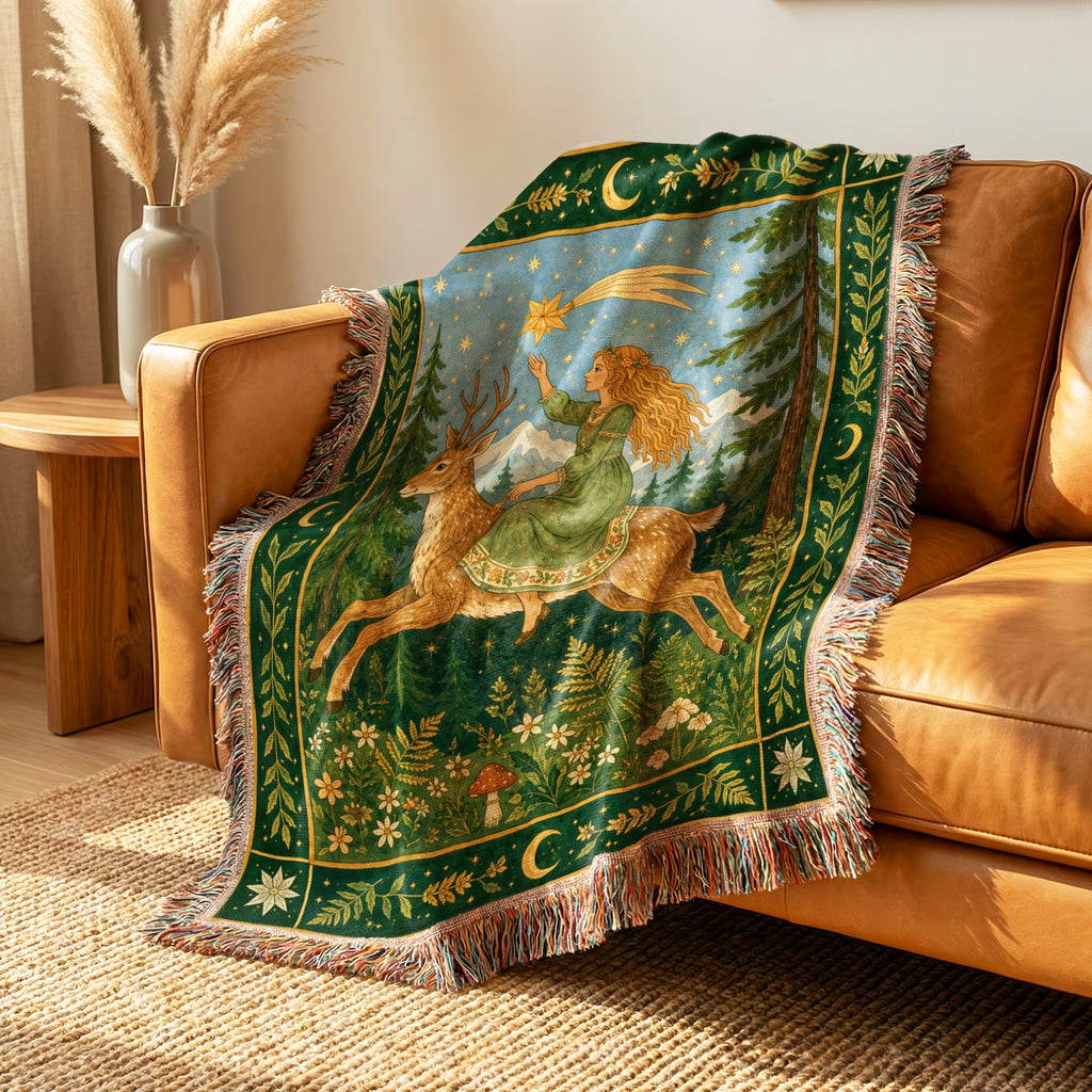 Shooting Star Stag Blanket