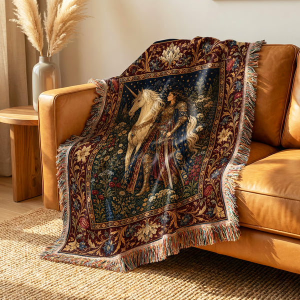 The Lady of the White Steed Blanket