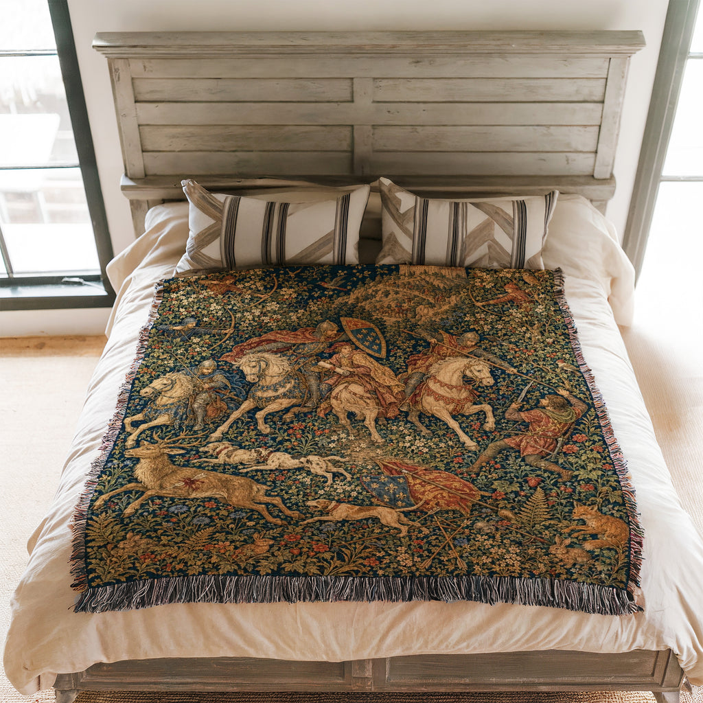 The Hunt Beneath the Hilltop Castle Blanket