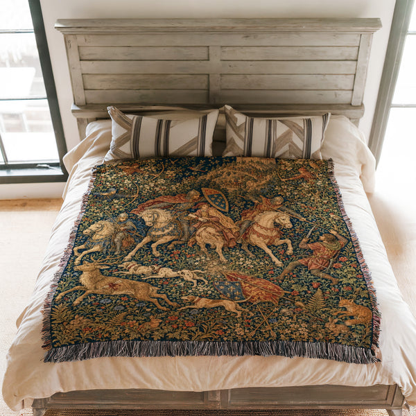 The Hunt Beneath the Hilltop Castle Blanket