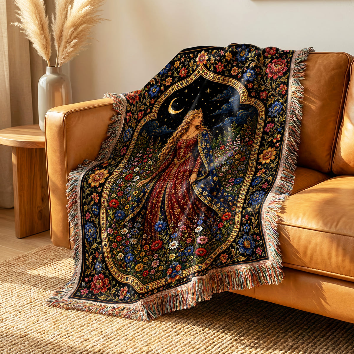 The Princess of the Midnight Garden Blanket