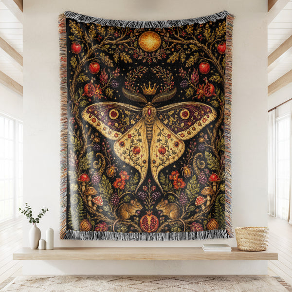 The Crowned Moth of the Harvest Moon