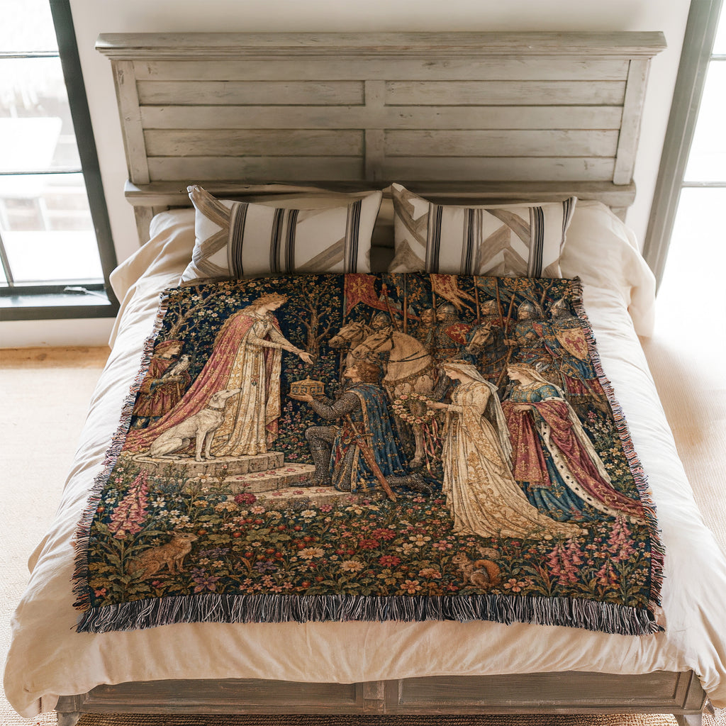 The Lady’s Courtly Tribute Blanket