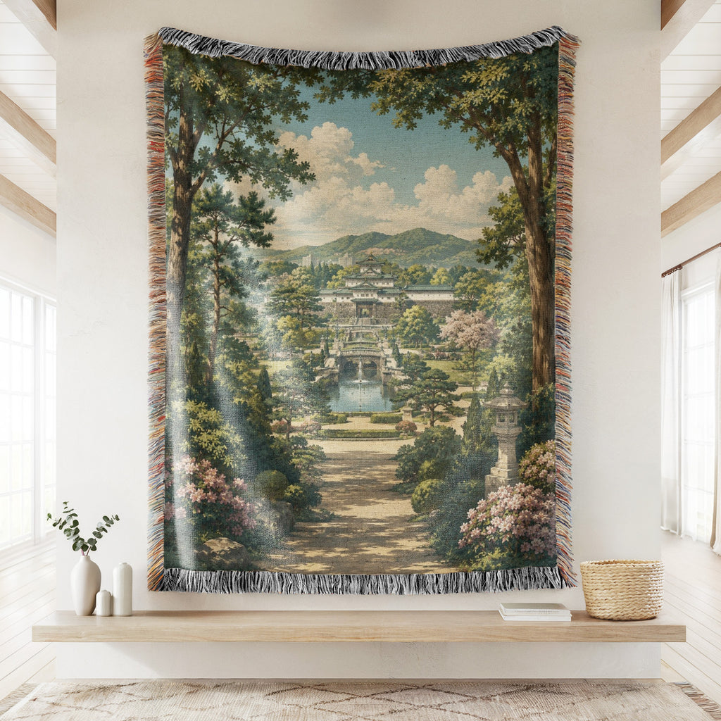 The Palace Garden Path Blanket