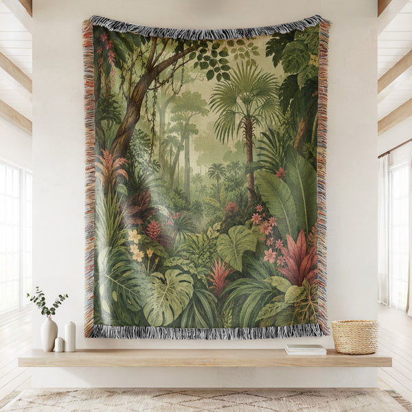 The Verdant Rainforest Blanket