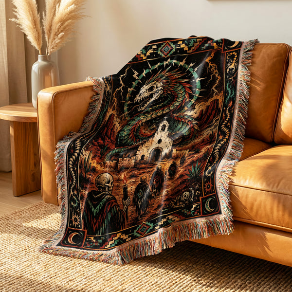 Thunder Serpent of the Desert Blanket
