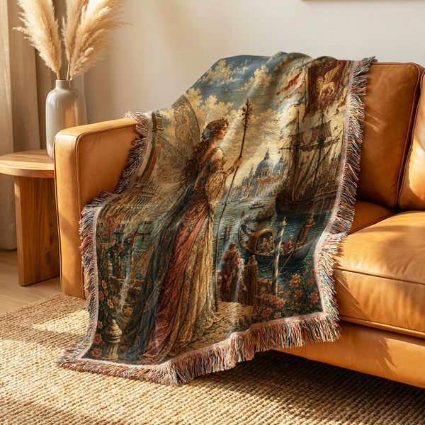 Venetian Harbour Fairy Blanket