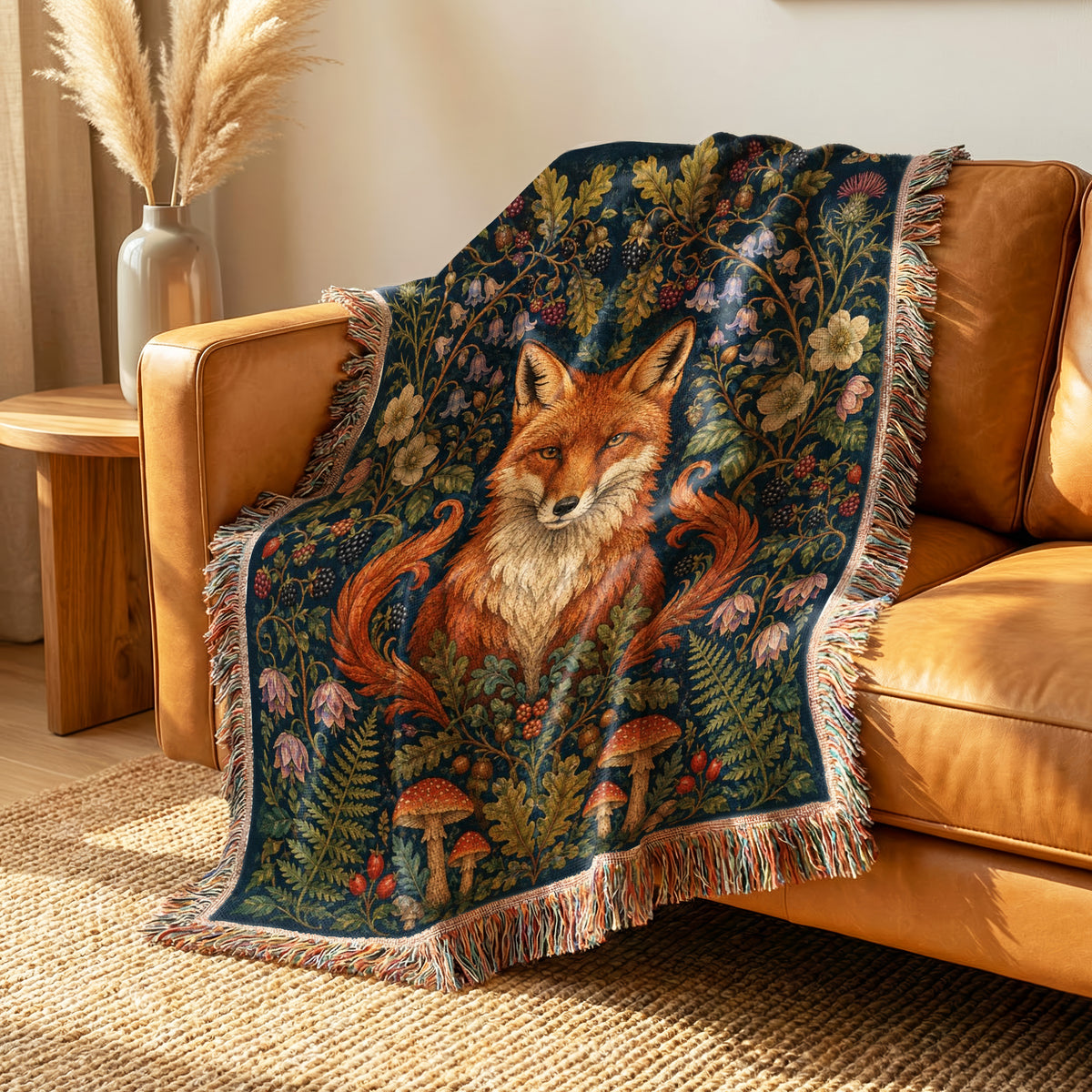 The Fox of the Blackberry Wood Blanket