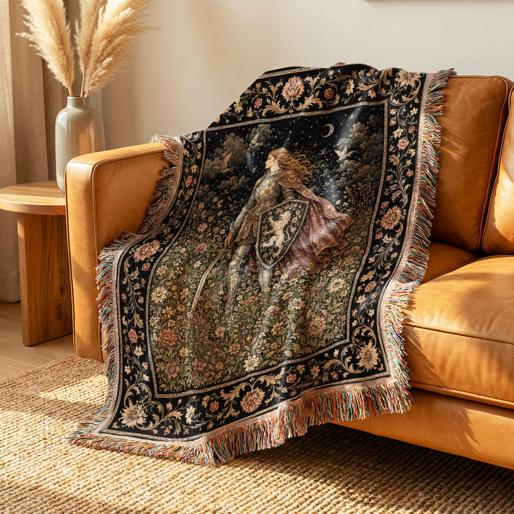 The Lionheart Knight Blanket