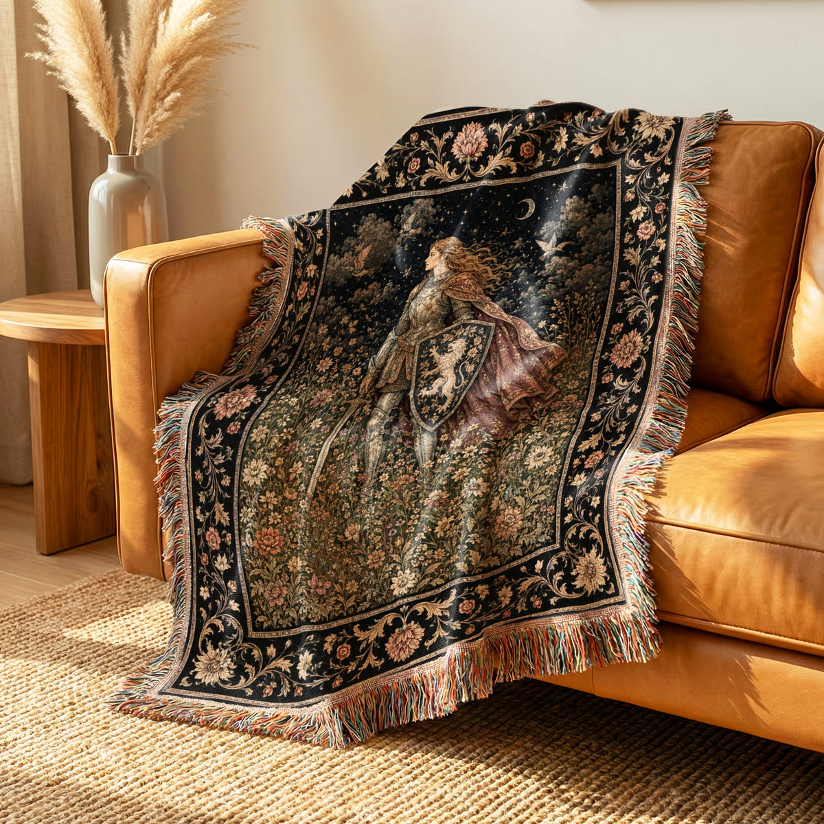 The Lionheart Knight Blanket