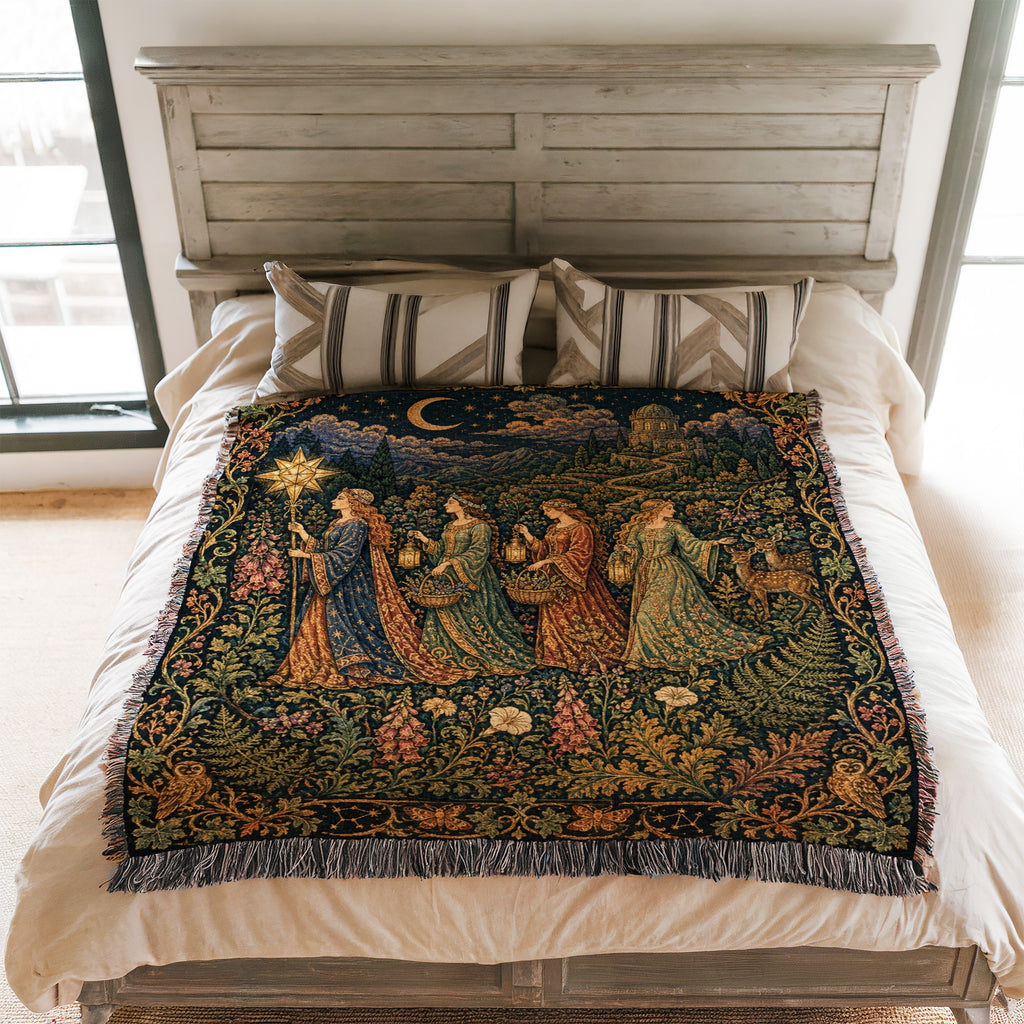The Lantern Maidens of the Starry Vale Blanket