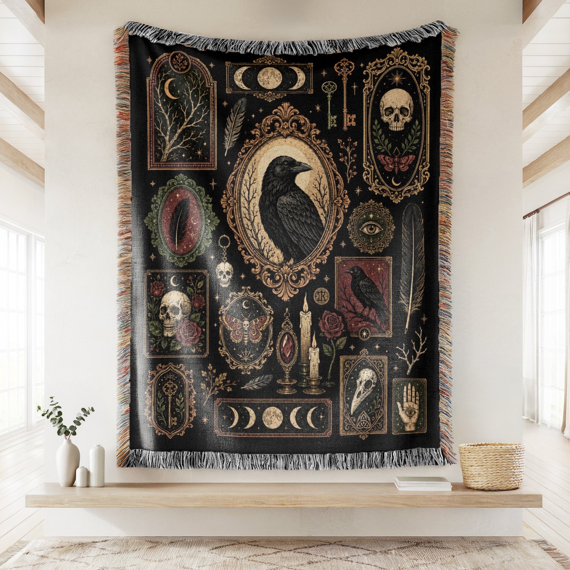 Raven & Relics Curiosity Blanket Secondary image
