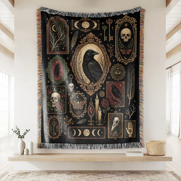 Raven & Relics Curiosity Blanket