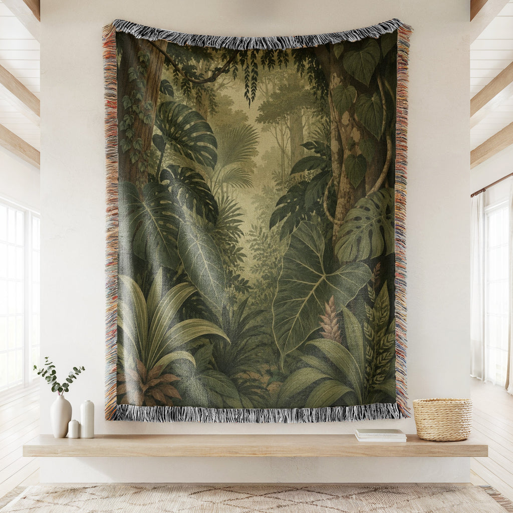 Deep Forest Canopy Blanket