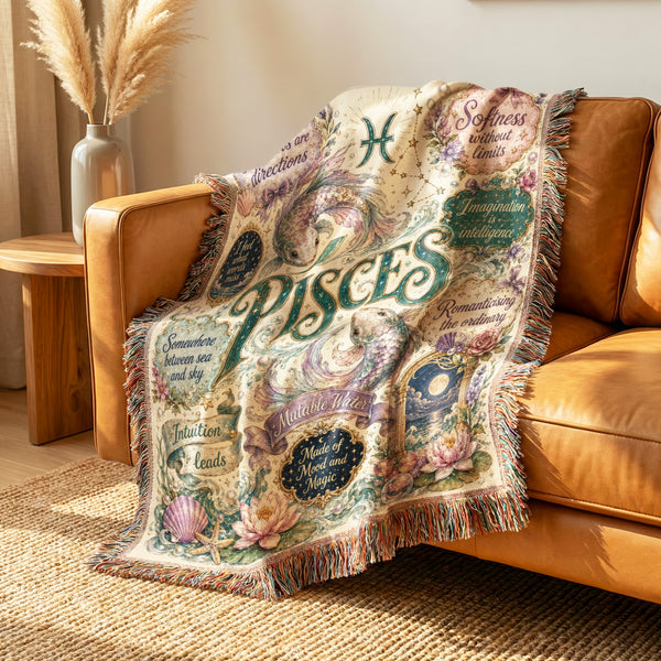 Pisces – Dreaming Waters Zodiac Blanket