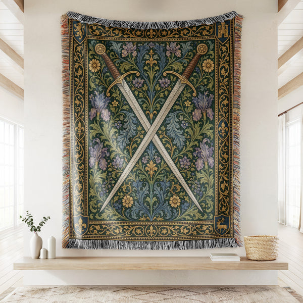 The Iris Herald Blades Blanket