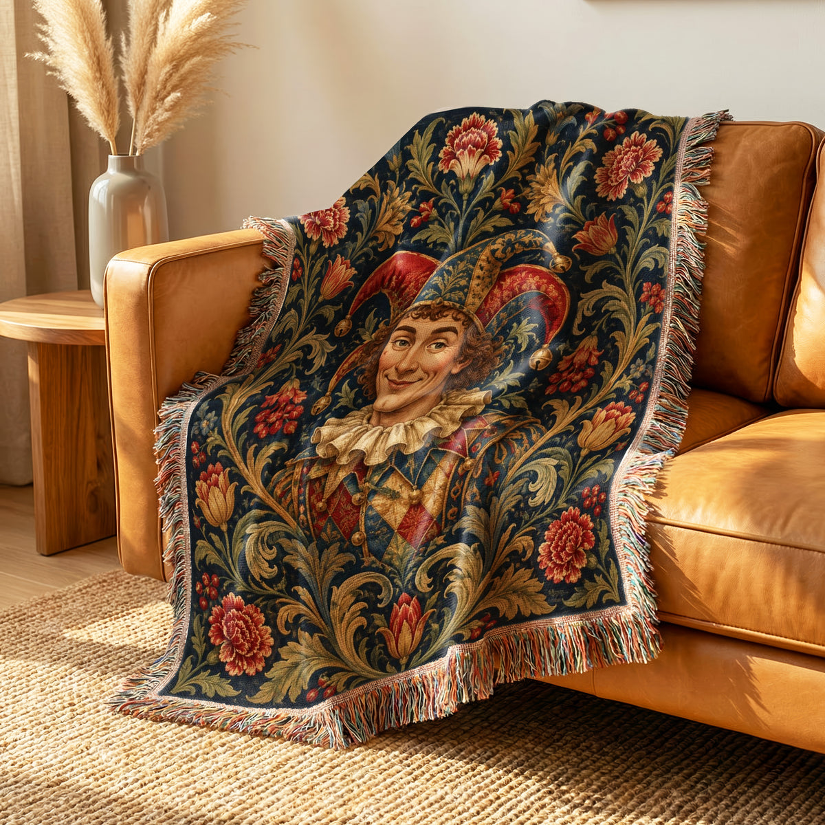 The Merry Court Jester Blanket
