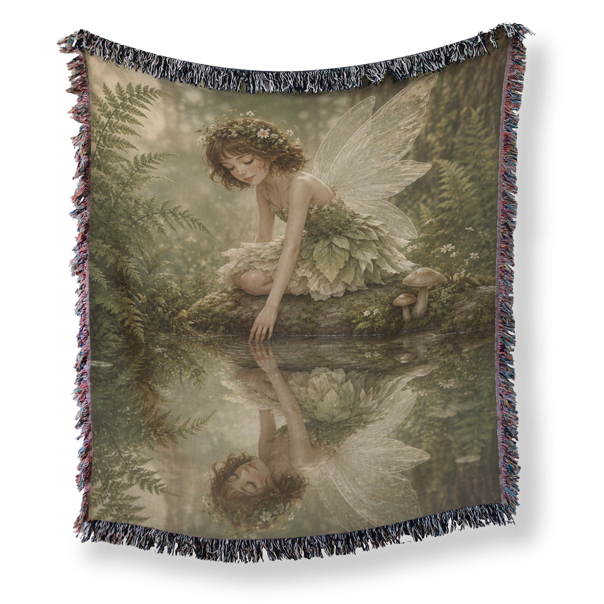 Fern Pool Fairy Blanket