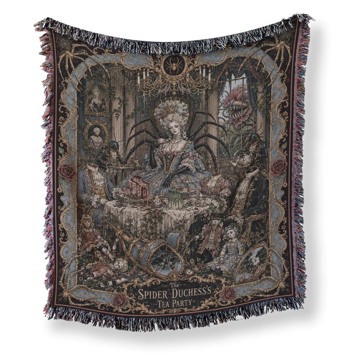 The Spider Duchess's Tea Party Blanket