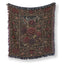 Midnight Rose Garden Blanket