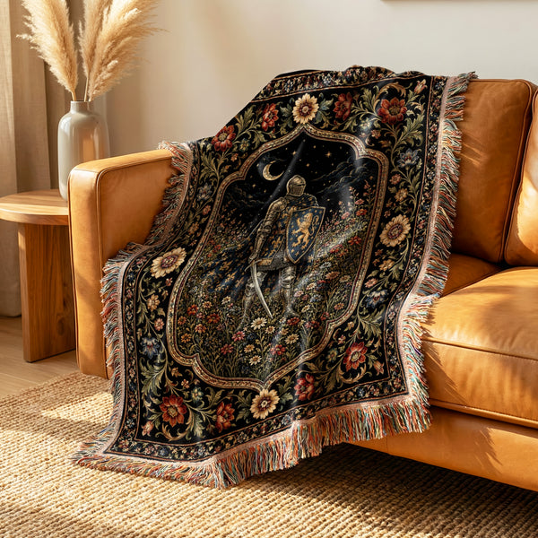 The Lion of the Crescent Moon Blanket