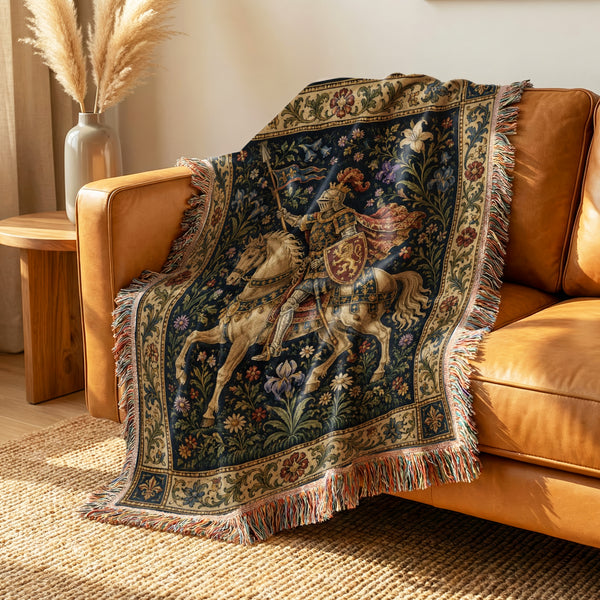 The Fleur-de-Lis Cavalier Blanket