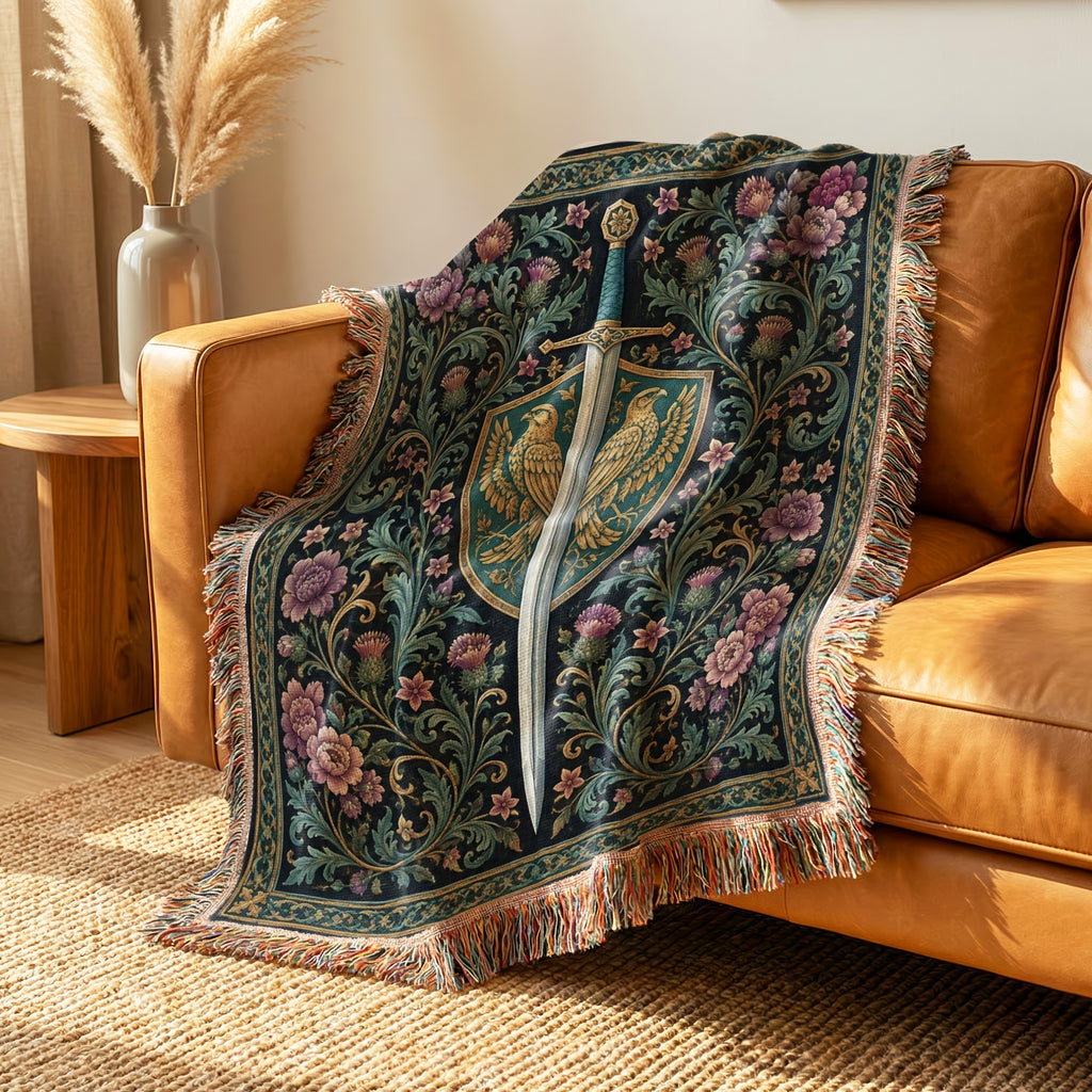 The Falcon Shield Sword Blanket