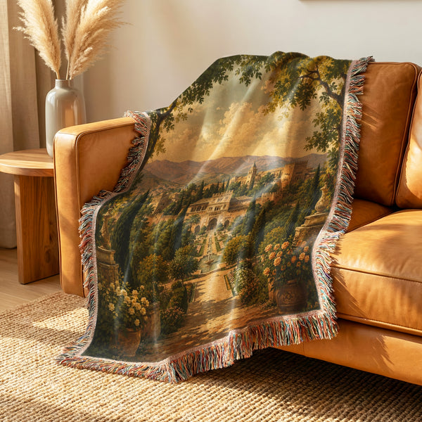 The Moorish Garden Palace Blanket