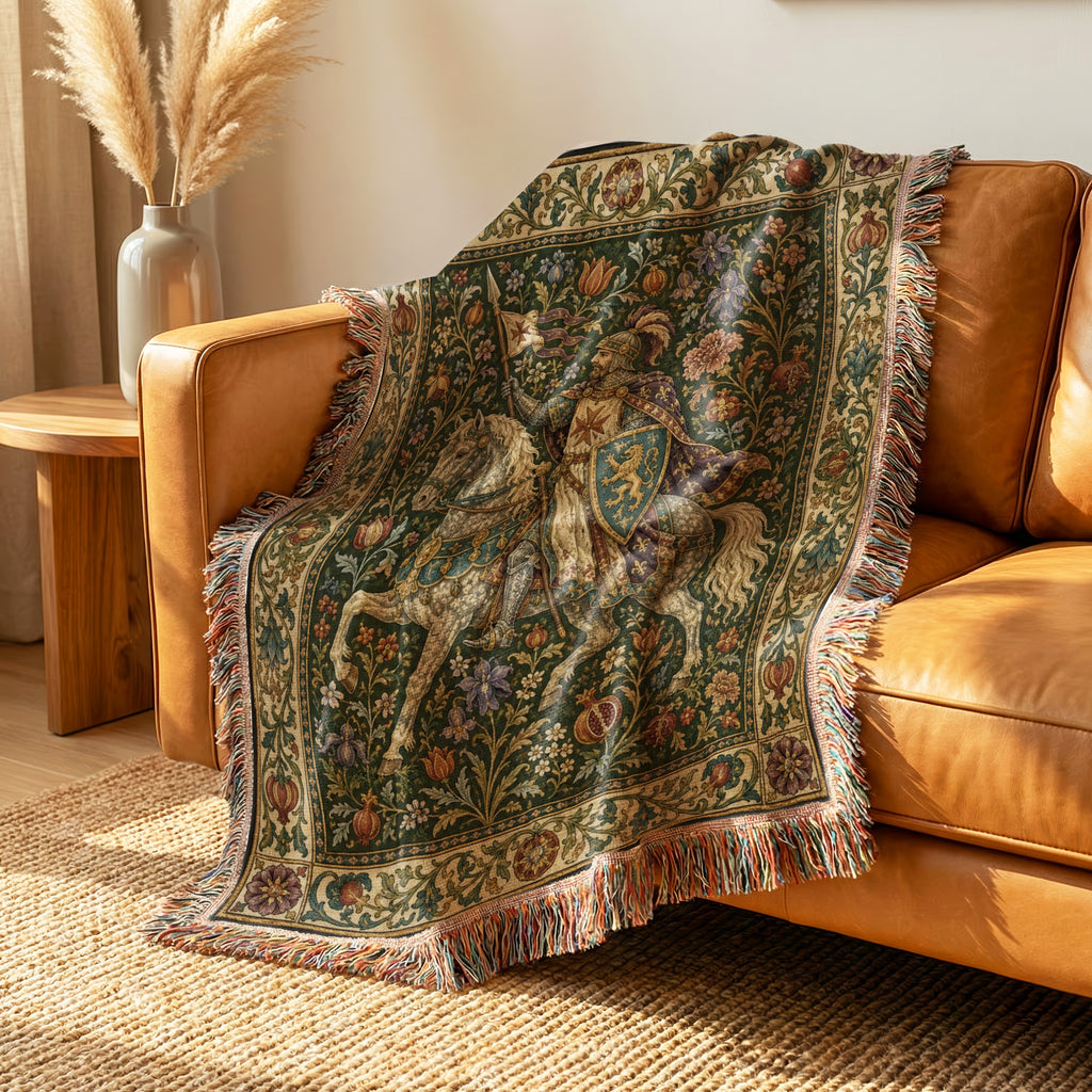 The Pomegranate Knight Blanket