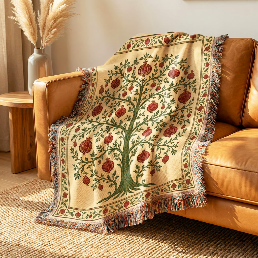 The Pomegranate Tree Blanket