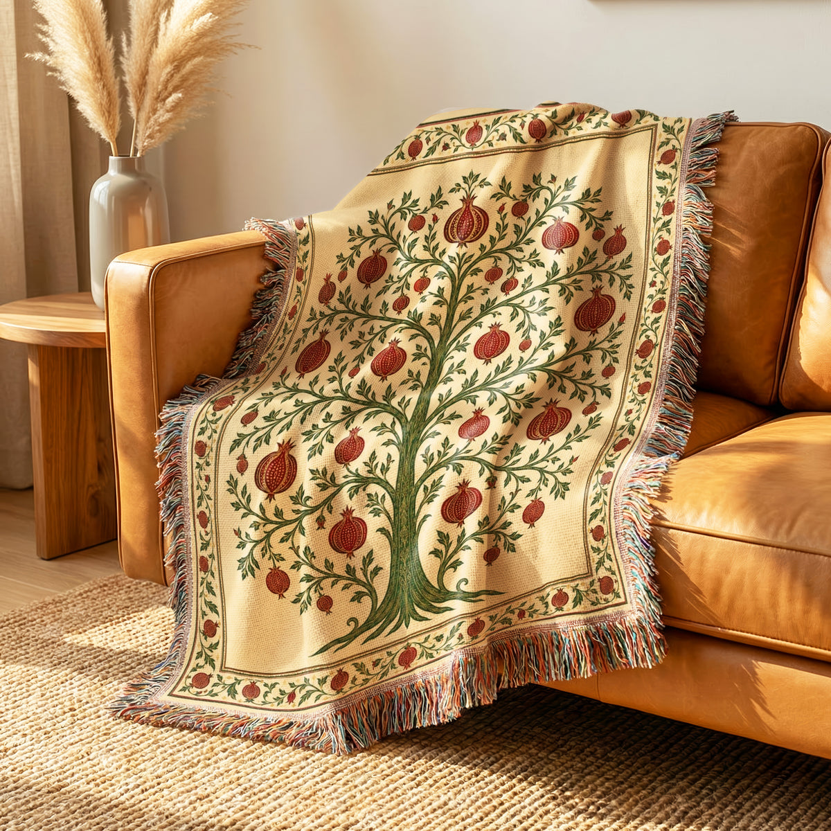The Pomegranate Tree Blanket