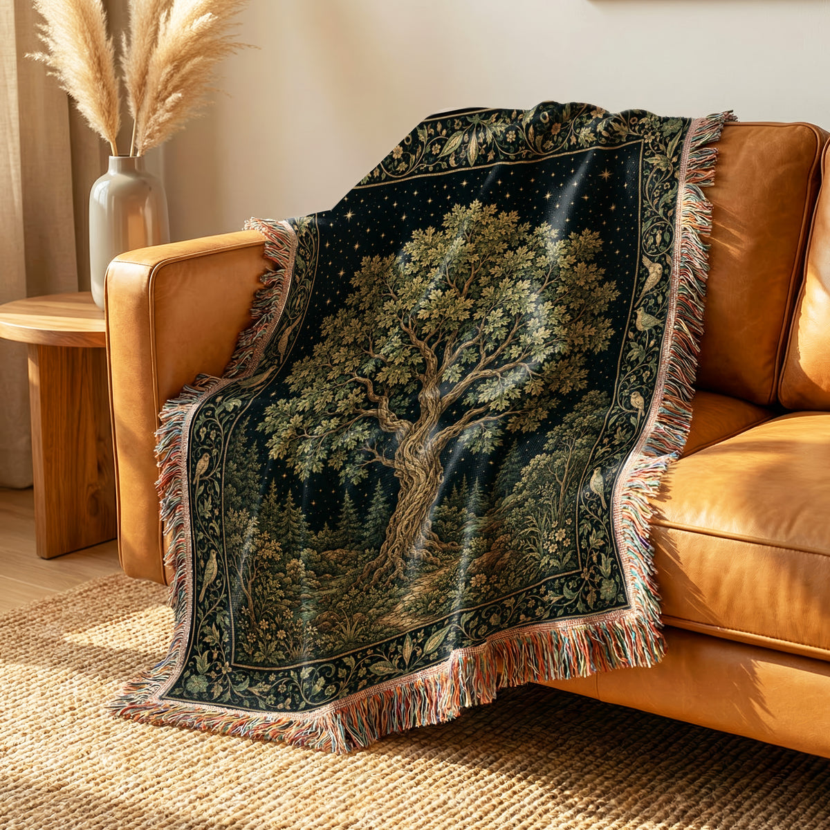 Ancient Starwood Tree Blanket