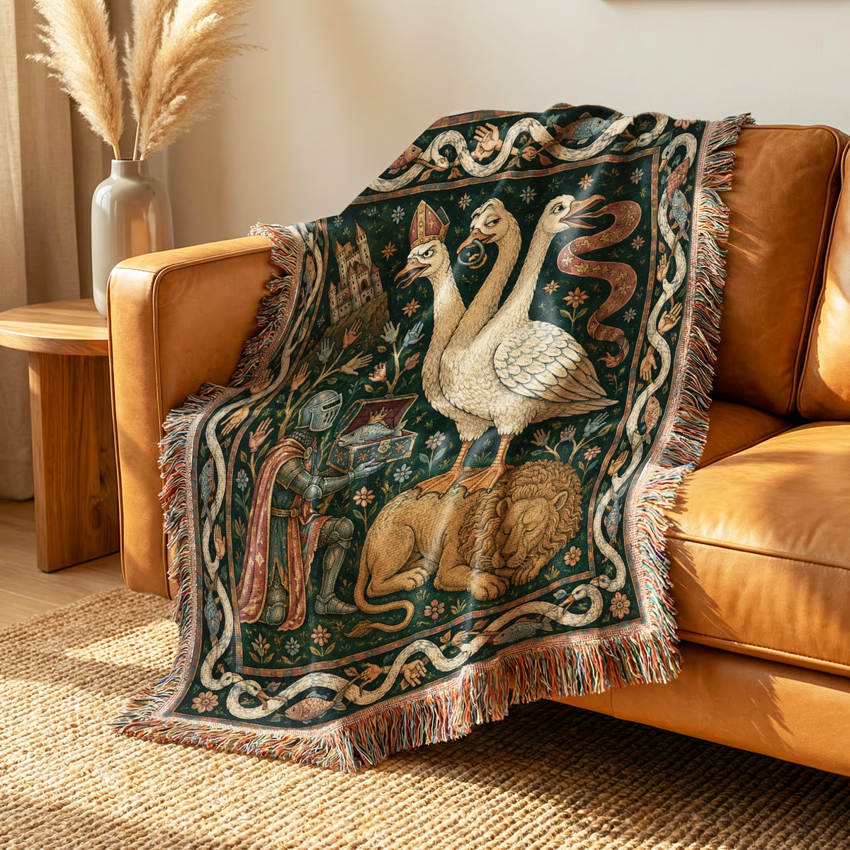 The Three-Headed Goose Court Blanket
