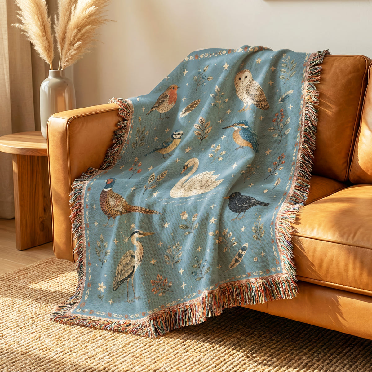 Garden Birds Blanket