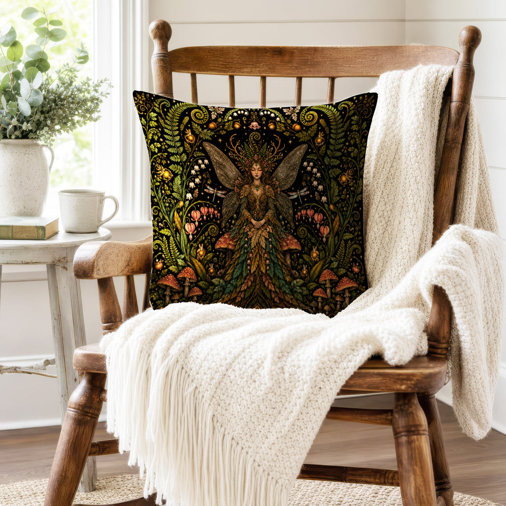 The Forest Queen – Woodland Fairy Pillow