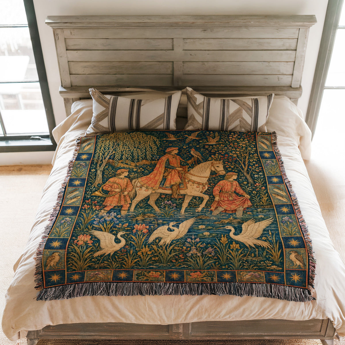 The Falconer’s River Crossing Blanket