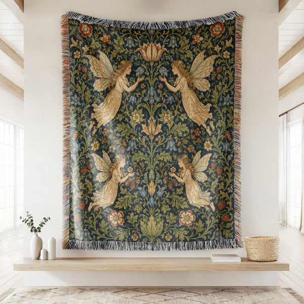 Bluebell Fairy Tapestry Blanket