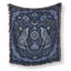 Midnight Moon Wolf Blanket