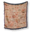 Cozy Café Book Lover Blanket