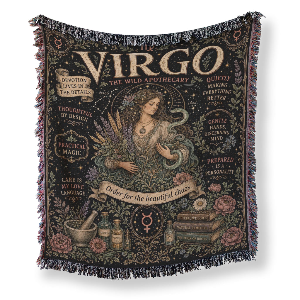 Virgo – The Wild Apothecary Zodiac Blanket