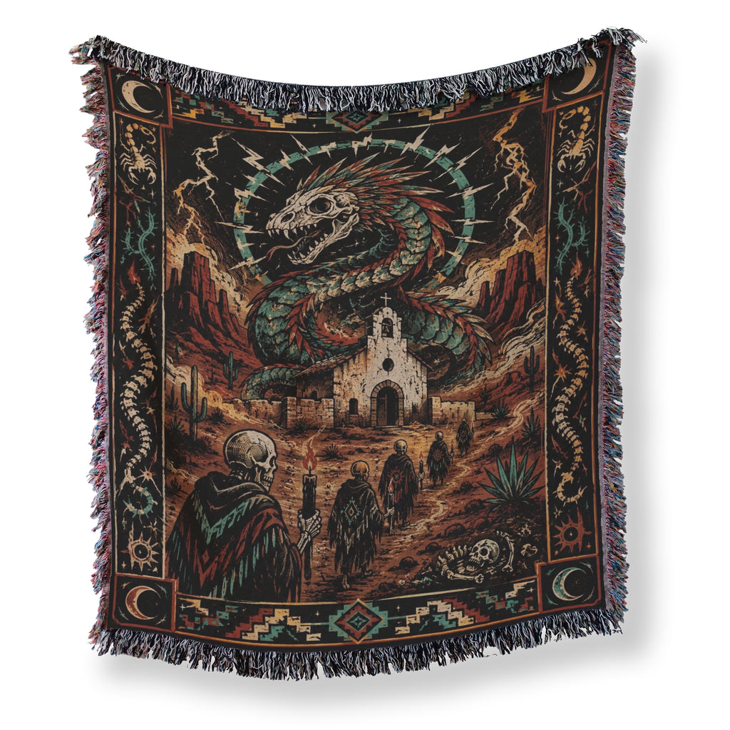 Thunder Serpent of the Desert Blanket
