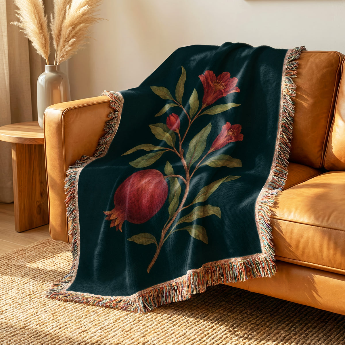 The Pomegranate Blossom Blanket